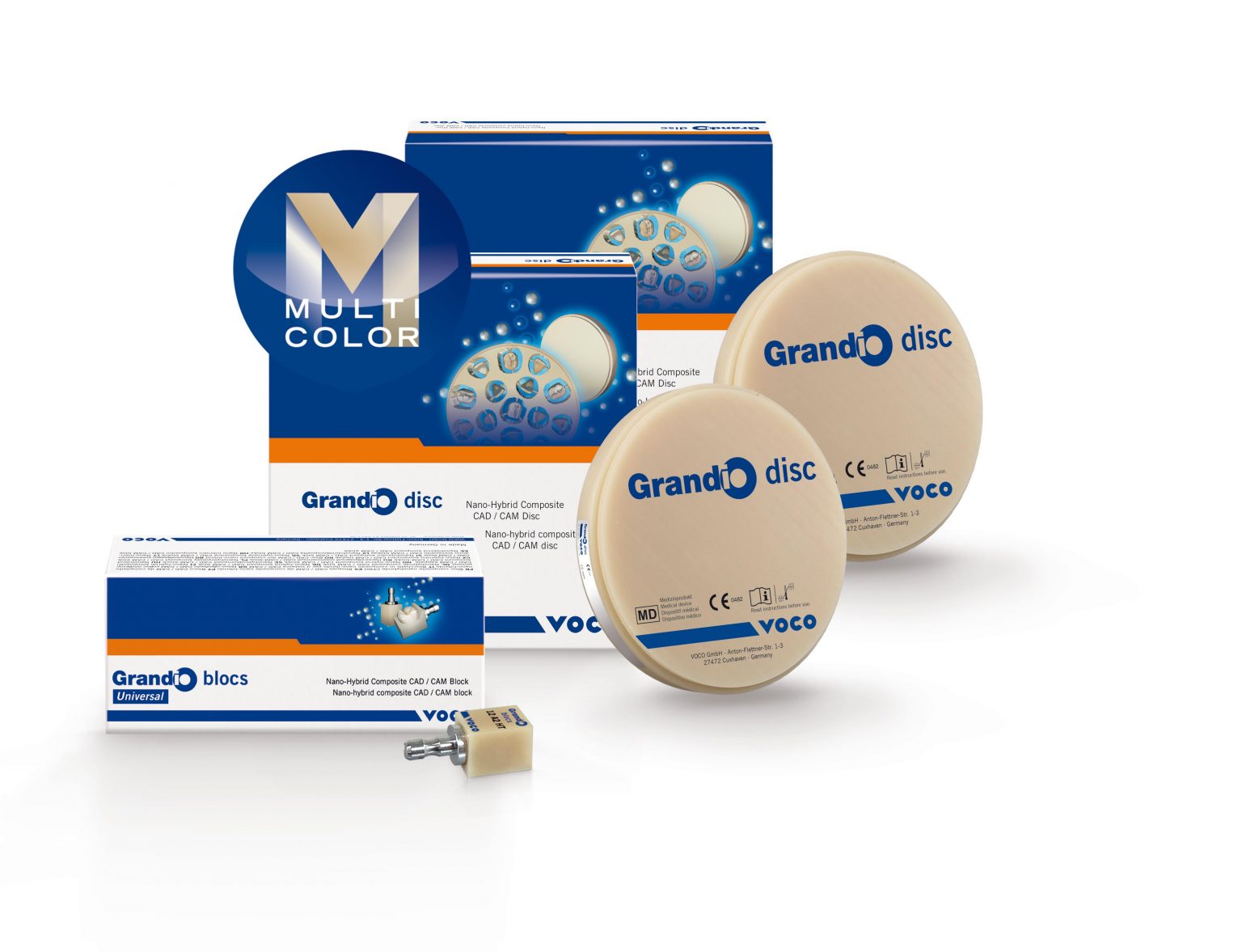 Grandio® blocs · Grandio® disc NANO-HYBRID-EXPERTISE FÜR DEN CAD / CAM ...