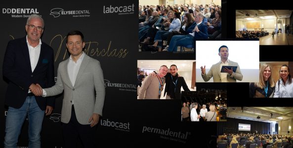 office tabletop with tablet, smartphone and laptop showing cool responsive design website